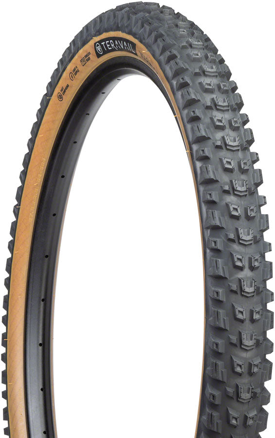 Load image into Gallery viewer, Teravail Warwick Tire - 27.5 x 2.5 Tubeless Folding Tan Light Supple Fast Compound
