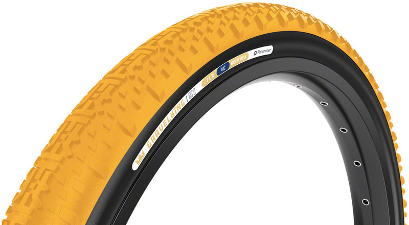 Load image into Gallery viewer, Panaracer GravelKing X1 Tire - 700 x 40 Tubeless Folding Honey Butter/Black
