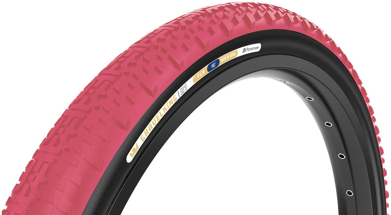 Load image into Gallery viewer, Panaracer GravelKing X1 Tire - 700 x 40 Tubeless Folding Cranberry/Black
