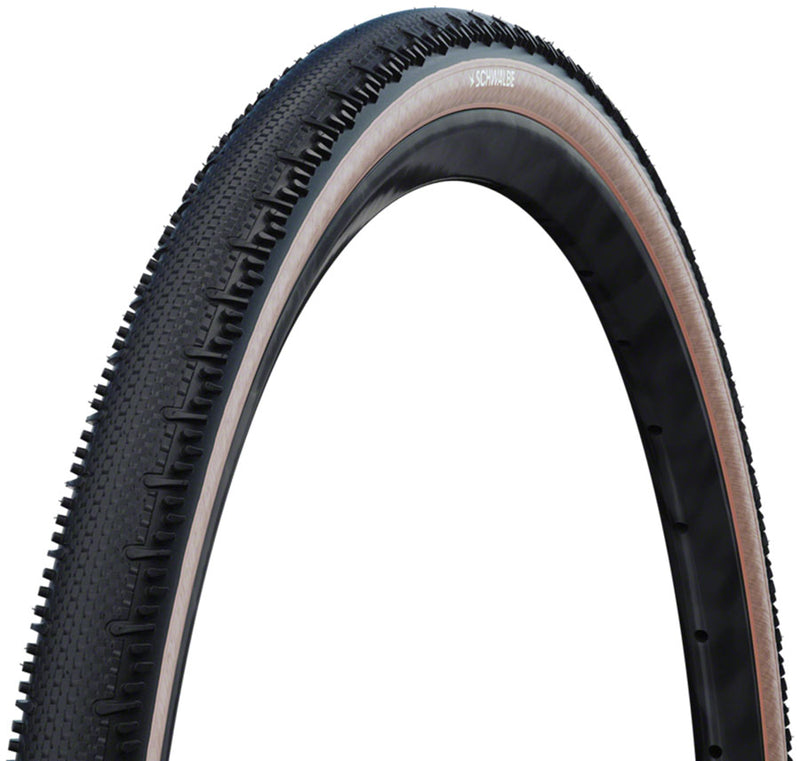 Load image into Gallery viewer, Schwalbe G-One RS Tire - 700 x 35 Tubeless Folding BLK/Transparent Evolution Line Pro Addix Race

