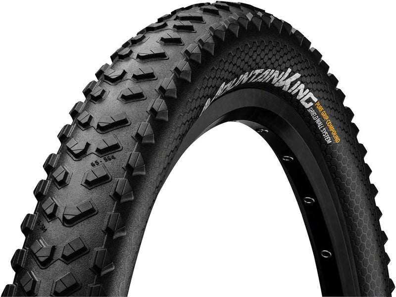 Load image into Gallery viewer, Continental Mountain King Tire - 26 x 2.30 Tubeless Folding BLK PureGrip ShieldWall System E25
