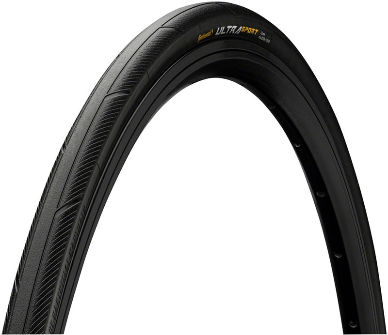 Load image into Gallery viewer, Continental Ultra Sport III Tire - 700 x 23 Clincher Folding BLK PureGrip Performance E25
