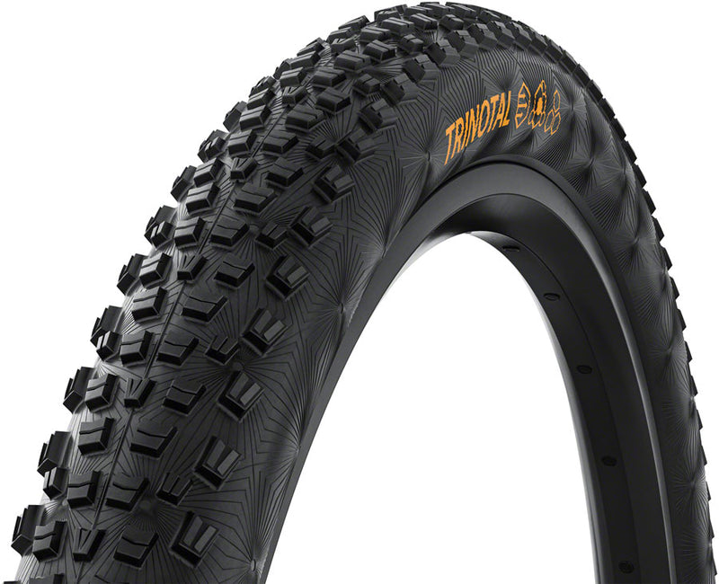 Load image into Gallery viewer, Continental Trinotal Tire - 29 x 2.40 Tubeless Folding BLK Rapid Race Casing E25
