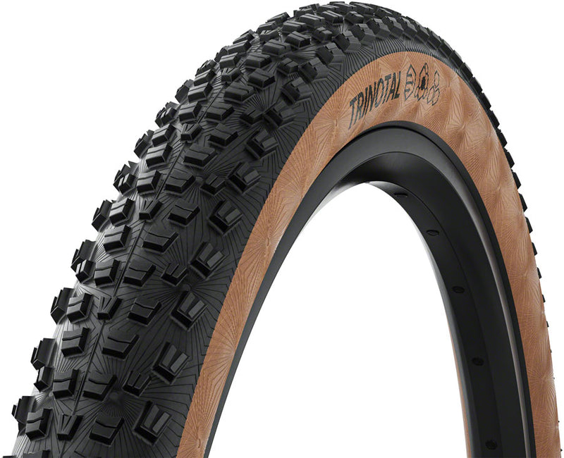 Load image into Gallery viewer, Continental Trinotal Tire - 29 x 2.40 Tubeless Folding BLK/Transparent Rapid Race Casing E25
