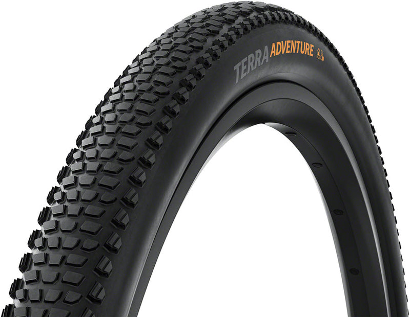 Load image into Gallery viewer, Continental Terra Adventure Tire - 700 x 45 Tubeless Folding BLK Grip Trail Casing E25
