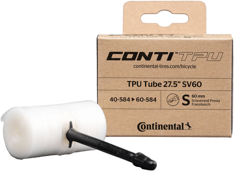 Load image into Gallery viewer, Continental TPU Tube - 650 x 40 - 60 / 27.5 x 1.6 - 2.4 60mm Presta Valve
