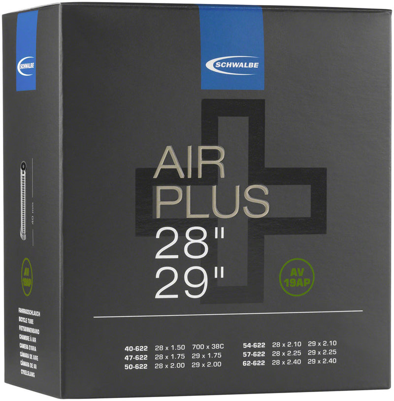 Load image into Gallery viewer, Schwalbe Air Plus Tube - 29 x 1.5 - 2.4 40mm Schrader Valve
