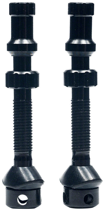 Load image into Gallery viewer, Stan's Tubeless Exo-Core Valve Stems - Alloy Regular Black Pair
