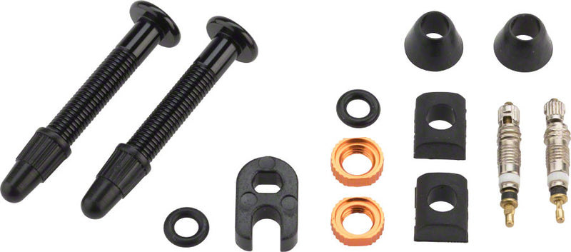 Load image into Gallery viewer, Orange Seal Versa Valve Tubeless Valve Stem 32mm Pair
