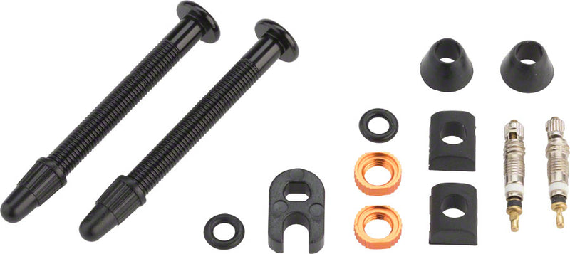 Load image into Gallery viewer, Orange Seal Versa Valve Tubeless Valve Stem 48mm Pair
