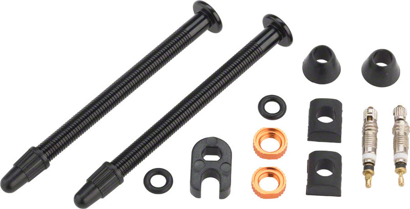 Load image into Gallery viewer, Orange Seal Versa Valve Tubeless Valve Stem 60mm Pair
