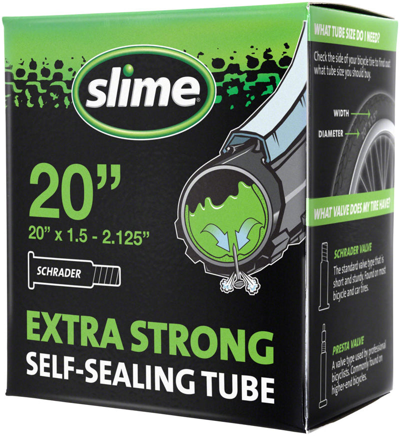 Load image into Gallery viewer, Slime Self-Sealing Tube - 20 x 1.5 - 2.125 Schrader Valve
