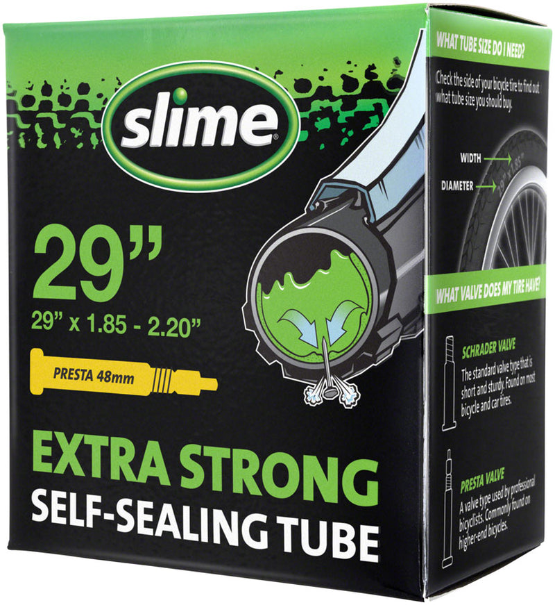 Load image into Gallery viewer, Slime Self-Sealing Tube - 29 x 1.75 - 2.2 48mm Presta Valve
