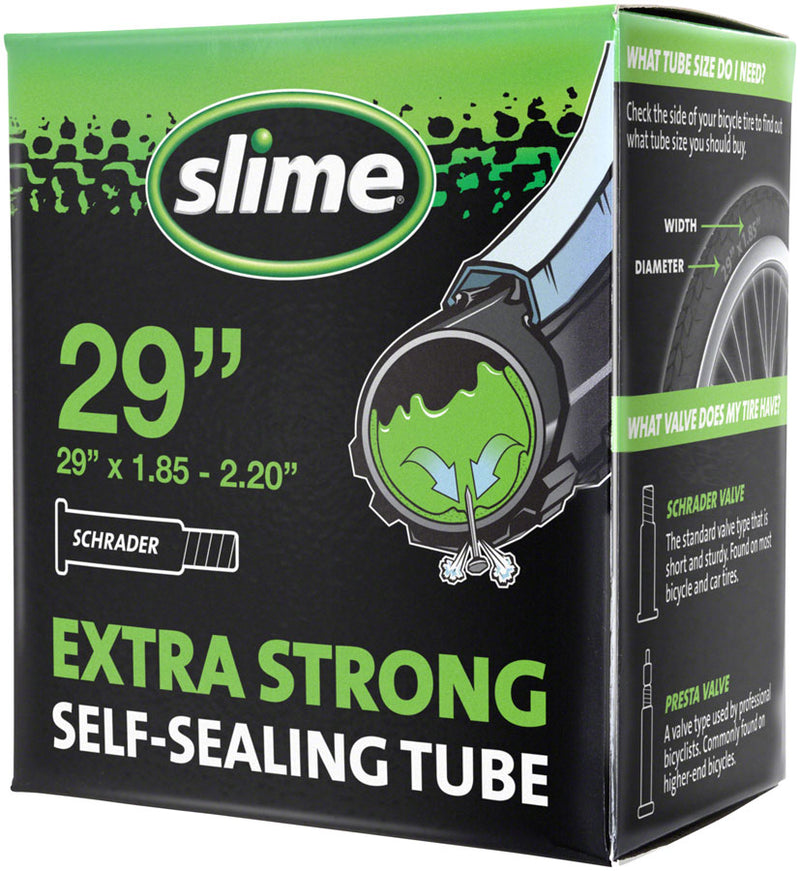 Load image into Gallery viewer, Slime Self-Sealing Tube - 29 x 1.85 - 2.2 Schrader Valve
