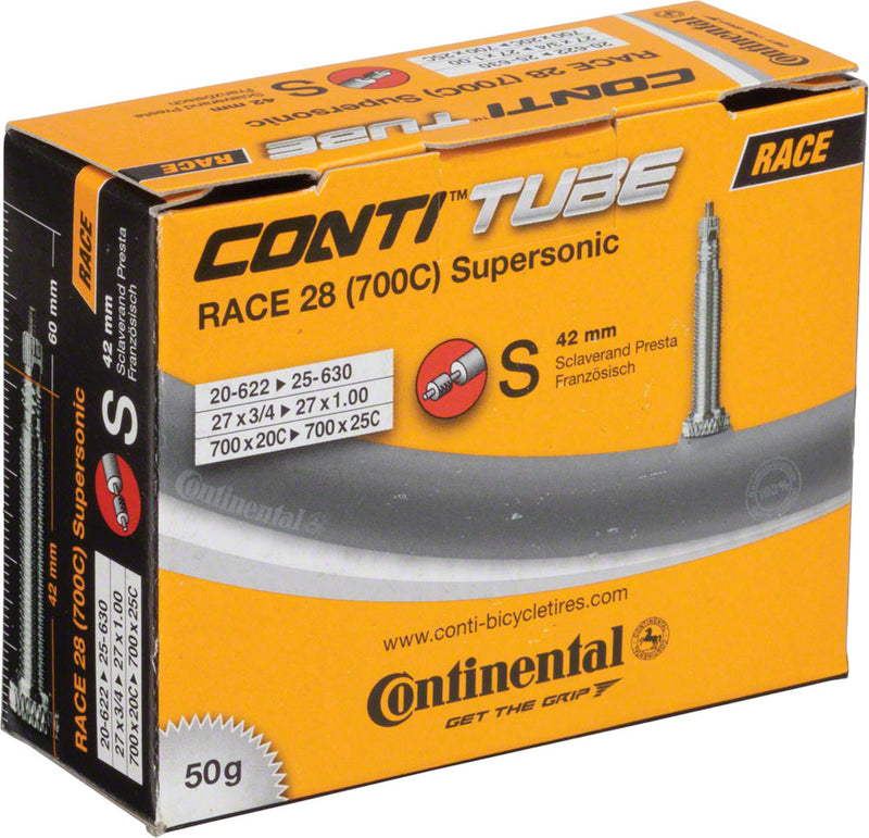 Load image into Gallery viewer, Continental Supersonic Tube - 700 x 20 - 25mm 42mm Presta Valve

