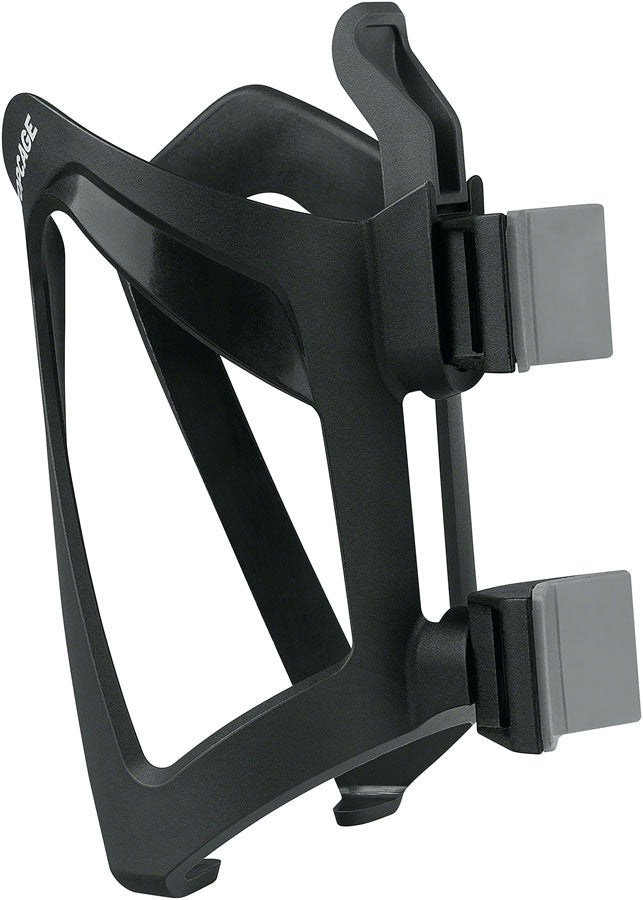 Load image into Gallery viewer, SKS Anywhere Mount Topcage Water Bottle Cage - Strap-On Black
