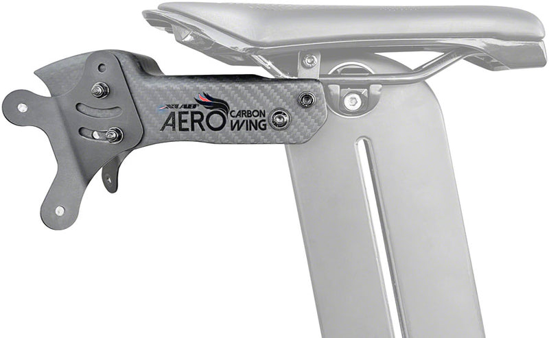 Load image into Gallery viewer, Xlab Aero Carbon Wing Behind Saddle Water Bottle Cage Mount - Carrier Only

