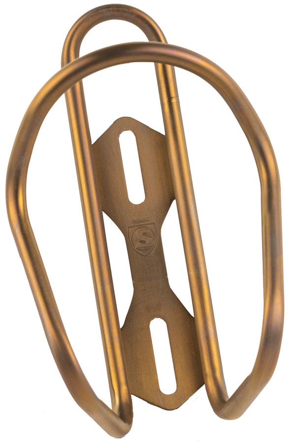 Load image into Gallery viewer, Silca Anodized Titanium Bottle Cage - Bourbon
