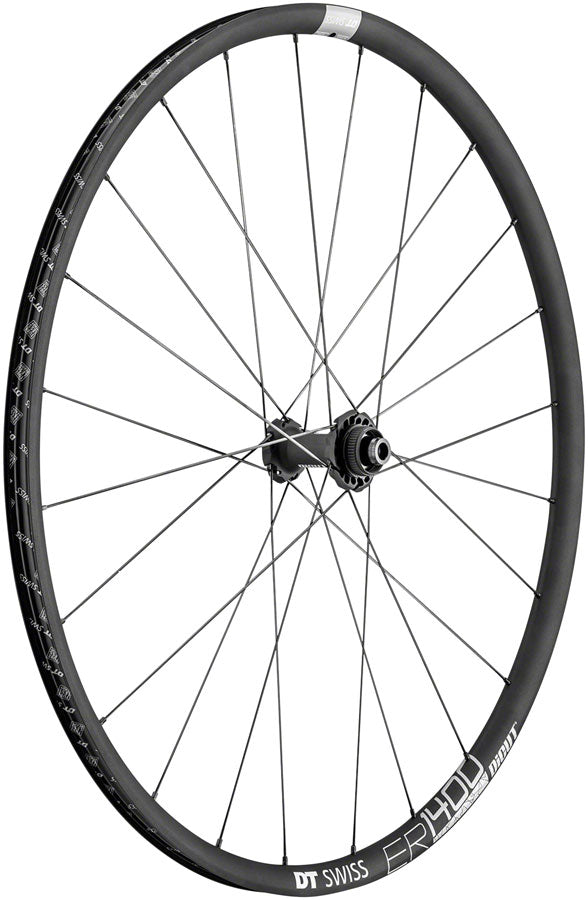 Load image into Gallery viewer, DT Swiss ER 1400 DiCut Front Wheel - 700 12 x 100mm Center-Lock Black
