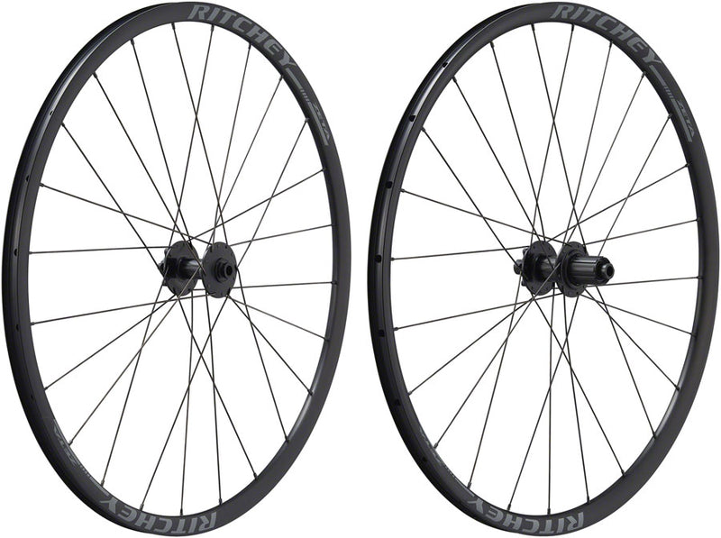 Load image into Gallery viewer, Ritchey Comp Zeta Wheelset - 700c 12 x 100mm 12 x 142mm 6-Bolt HG11 Road BLK
