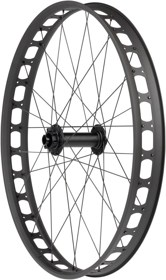 Load image into Gallery viewer, Quality Wheels Blizzerk Front Wheel - 27.5" 15 x 150mm 6-Bolt Black 32H
