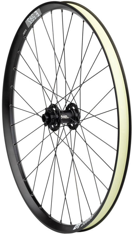 Load image into Gallery viewer, Quality Wheels Bear Pawls / DT Swiss E593 Front Wheel - 26" 15 x 100mm 6-Bolt BLK 32H
