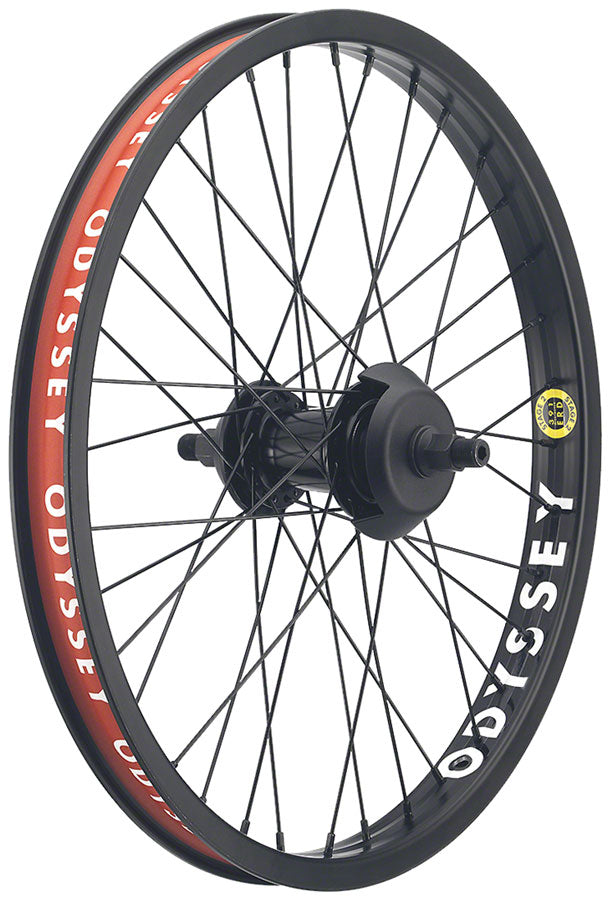 Load image into Gallery viewer, Odyssey Stage-2 Rear Wheel - 20" 14 x 110mm Rim Brake RHD Freecoaster Black
