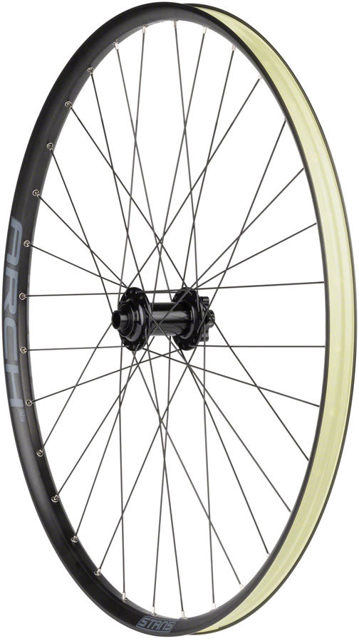 Load image into Gallery viewer, Stan's Arch S2 Front Wheel - 29" 15 x 110mm 6-Bolt Black 32H
