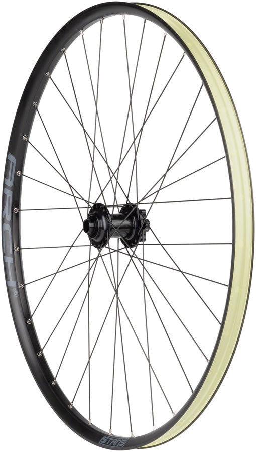 Load image into Gallery viewer, Stan's Arch S2 Front Wheel - 29" 15 x 100mm 6-Bolt Black 32H
