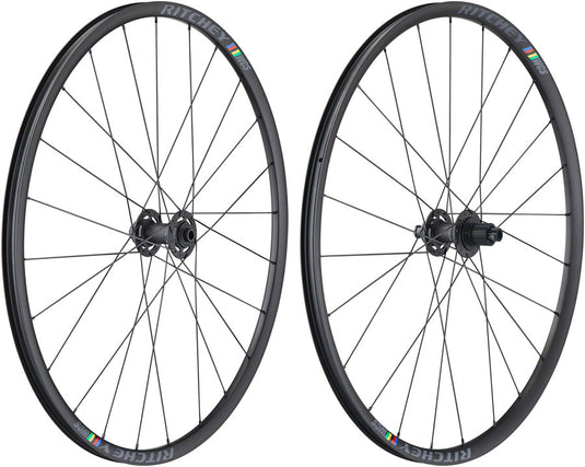 Ritchey WCS Zeta Wheelset - 700c 12 x 100mm/12 x 142mm Center-Lock Micro Spline BLK