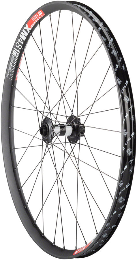 Load image into Gallery viewer, Quality Wheels DT 350/DT XM481 Front Wheel - 27.5" 15 x 110mm Boost 6-Bolt BLK
