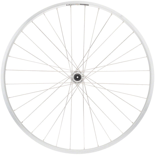 Quality Wheels Value Double Wall Series Rear Wheel - 700 QR x 130mm Rim Brake HG 10 Silver Clincher 32H