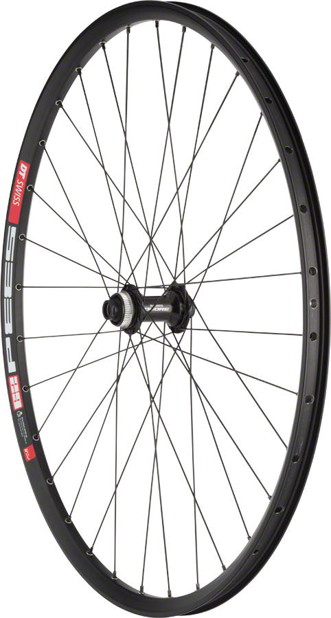 Load image into Gallery viewer, Quality Wheels Deore M610/DT 533d Front Wheel - 26" 15 x 100mm Center-Lock BLK 32H
