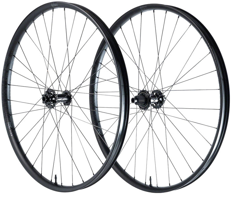 Load image into Gallery viewer, Industry Nine Hydra 2 Enduro S Wheelset - 29" 15 x 110mm/12 x 148mm 6-Bolt Micro Spline BLK 32H

