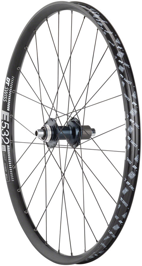 Load image into Gallery viewer, Quality Wheels Shimano SLX/DT E532 Rear Wheel - 27.5" 12 x 148mm Center-Lock Micro Spline BLK 28H
