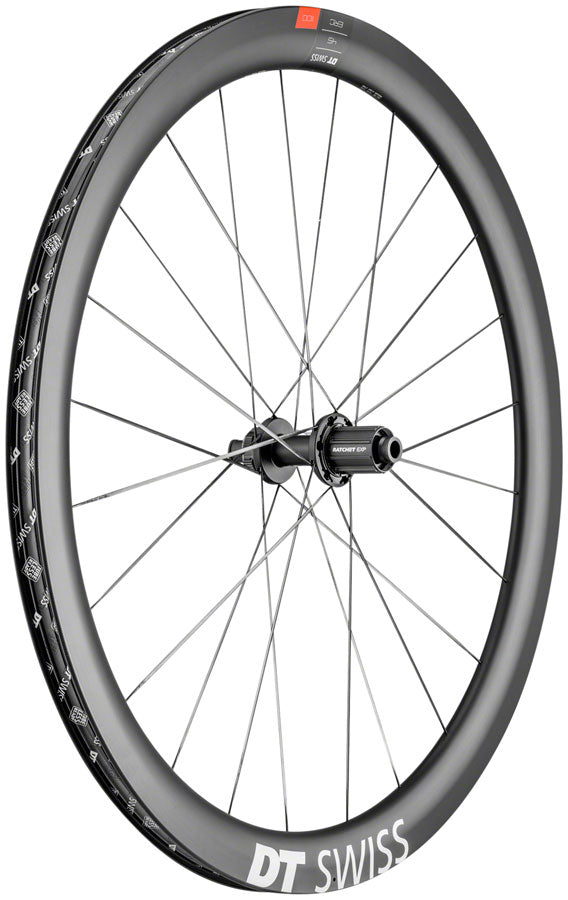 Load image into Gallery viewer, DT Swiss ERC 1100 DiCut 45 Rear Wheel - 700c 12 x 142mm Center-Lock HG11 Road/XDR Ratchet EXP 36 BLK
