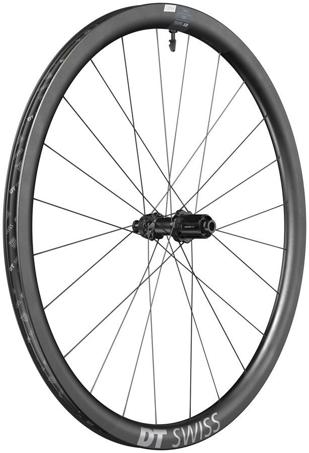 Load image into Gallery viewer, DT Swiss CRC 1400 Spline 35 Rear Wheel - 700 12 x 142mm Center-Lock HG11 Road/XDR Ratchet EXP 36 BLK

