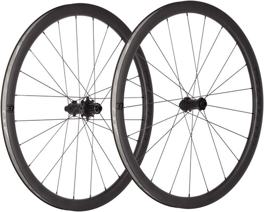Vision Metron 37 SL Wheelset Tubeless 700c 21/24H Spoke Count Disc Brake Center Lock Rotor Mount – BLK