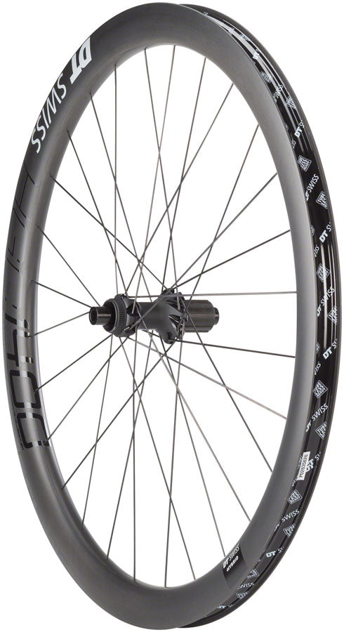 Load image into Gallery viewer, DT Swiss HGC 1400 Spline 42 Rear Wheel - 700 12 x 142 Center-Lock HG/XDR Ratchet 24 BLK
