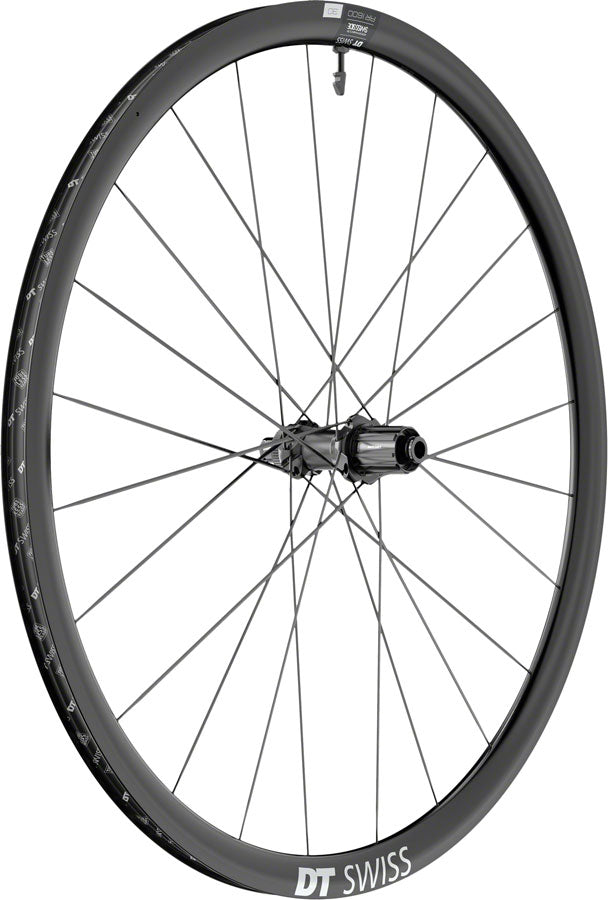 Load image into Gallery viewer, DT Swiss AR 1600 Spline 30 Rear Wheel - 700c 12 x 142mm Center-Lock HG 11 Road Ratchet 36 SL BLK
