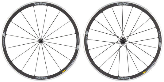 Vision Trimax 35 Wheelset - 700 QR x 100/130mm Rim Brake HG 11 BLK Clincher