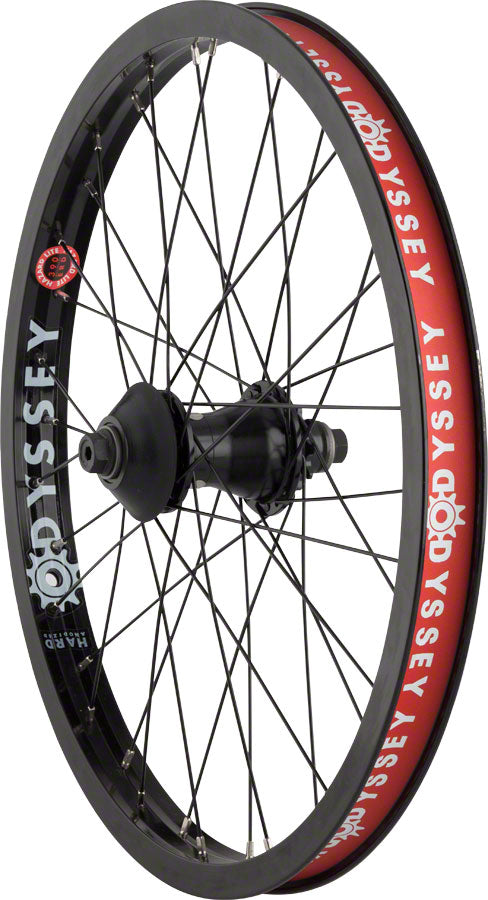 Load image into Gallery viewer, Odyssey Hazard Lite Freecoaster Rear Wheel - 20" 14 x 110mm Rim Brake RHD Freecoaster Hard BLK Clincher
