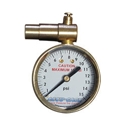 Load image into Gallery viewer, Accu-Gage Presta Valve Dial Gauge - 15psi
