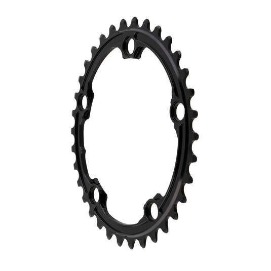 absoluteBLACK Premium Oval Road Chainring 5x110BCD 34T - Black
