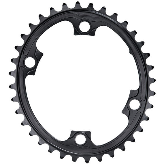 Load image into Gallery viewer, absoluteBLACK Premium Oval Road Chainring 4x110BCD 36T - Black
