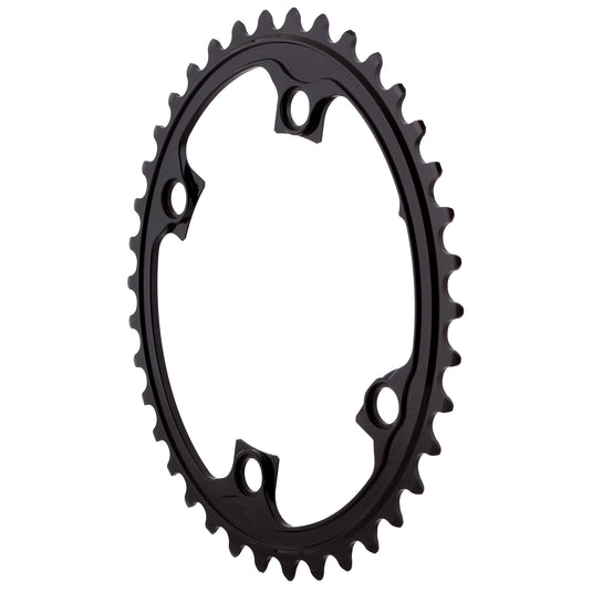 absoluteBLACK Premium Oval Road 38T Shimano 9100/8000 - Black