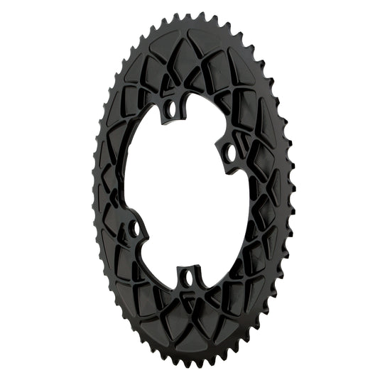 absoluteBLACK Premium Oval Road 53T Shimano 9100/8000 - Black