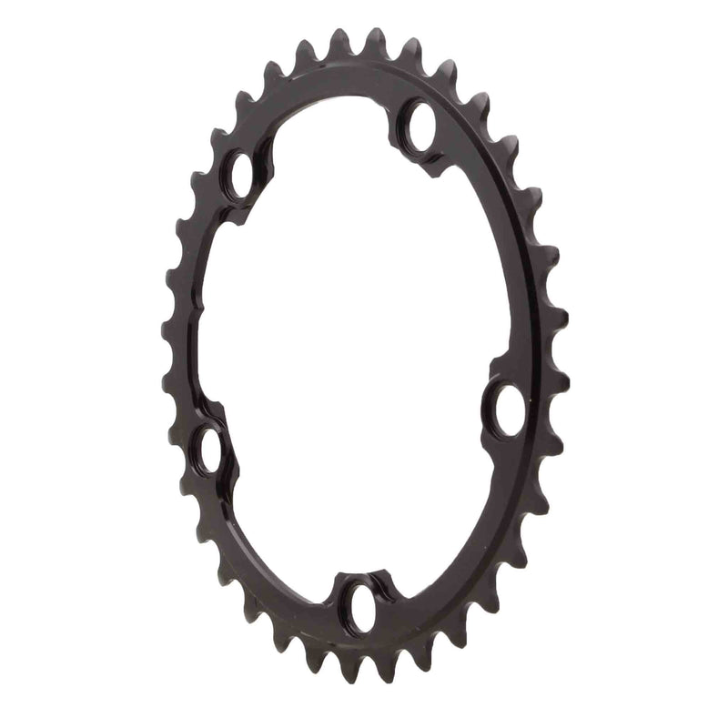 Load image into Gallery viewer, absoluteBLACK Round Chainring 5x110BCD 34T - Black
