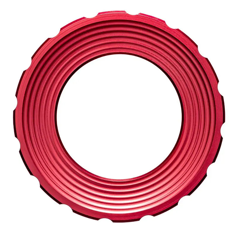 Load image into Gallery viewer, absoluteBLACK Center Lock Rotor Lockring Red
