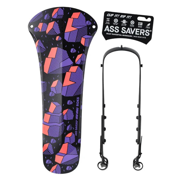 Load image into Gallery viewer, Ass Savers Win Wing MTB Fender Roks
